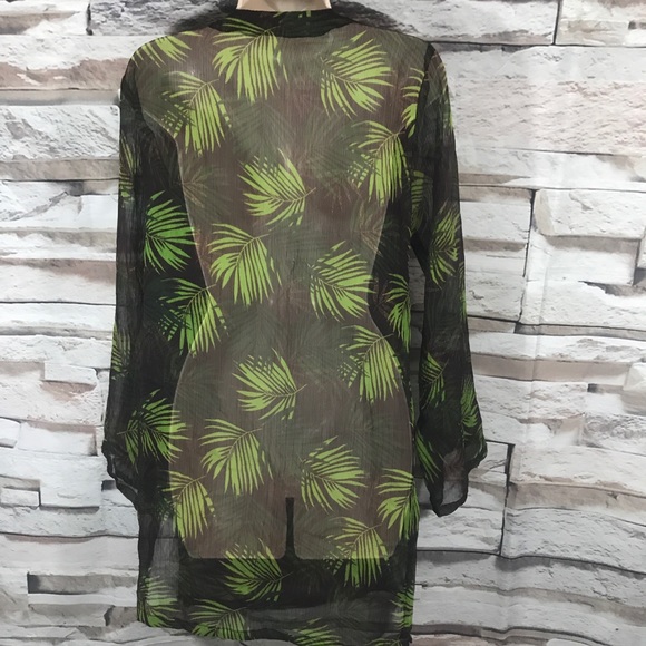 Women’s beach coverup size M embroidered beads - Picture 3 of 8